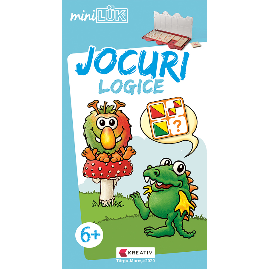 Joc educativ LUK, Jocuri Logice, exercitii distractive, varsta 6+ - Kreativ