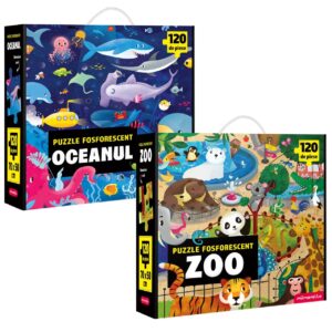 SET - Joc educativ - Puzzle Fosforescent Mimorello - Oceanul - ZOO