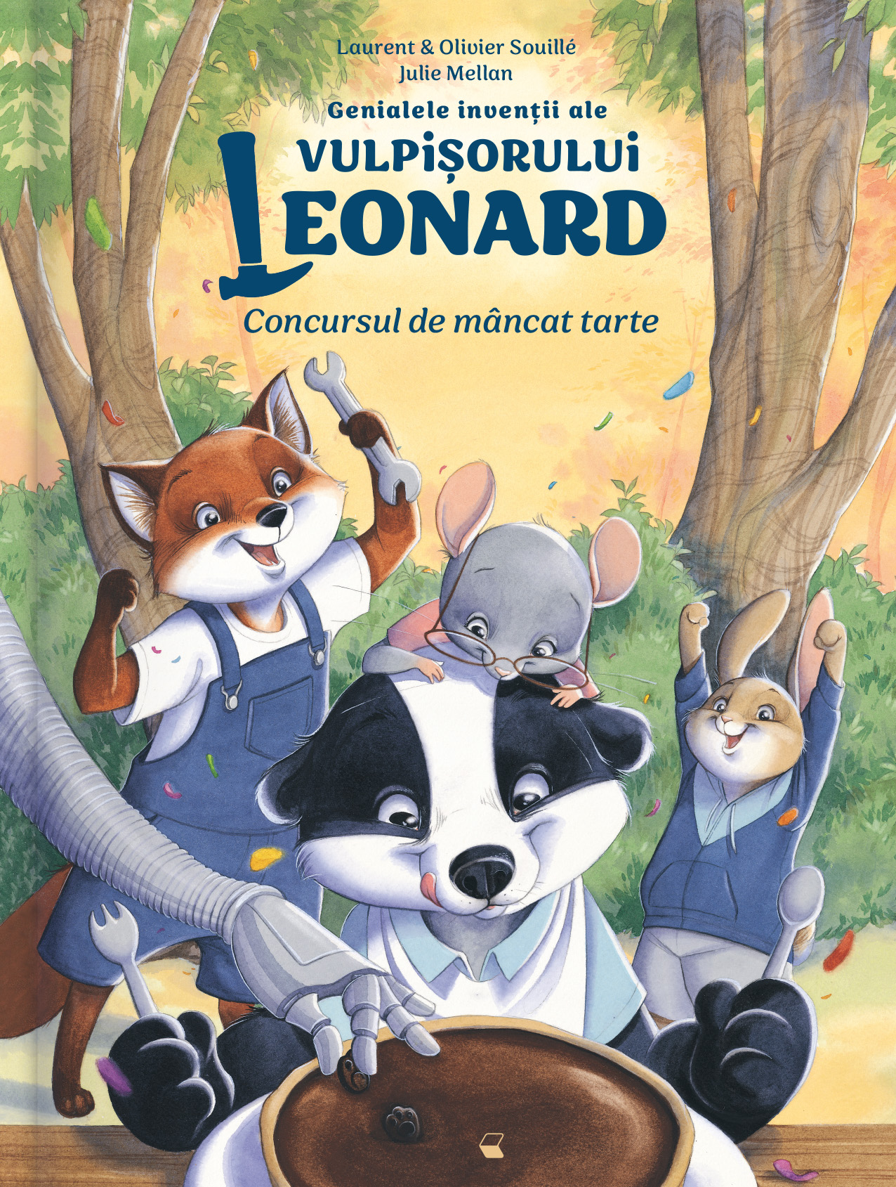Genialele invenții ale vulpișorului Leonard – Concursul de mâncat tarte