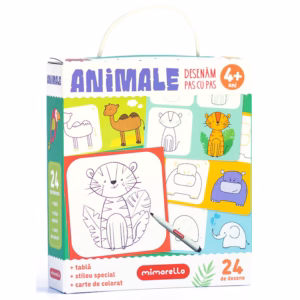 Joc educativ Mimorello - Animale - Desenam pas cu pas